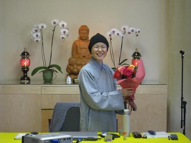 法鼓山果徹法師美加弘法第一站